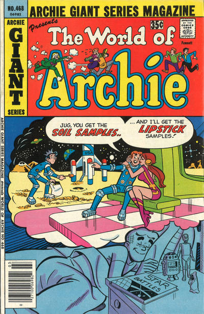 Cover for Archie Giant Series Magazine (Archie, 1954 series) #468