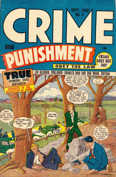 Cover for Crime and Punishment (Superior, 1948 ? series) #6