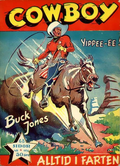 Cover for Cowboy (Centerförlaget, 1951 series) #4/1952