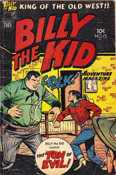 Cover for Billy the Kid (Superior, 1950 series) #15