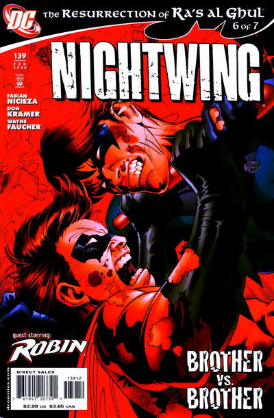Cover for Nightwing (DC, 1996 series) #139 [Second Printing]