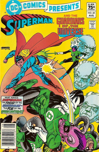 Cover for DC Comics Presents (DC, 1978 series) #60 [Canadian]