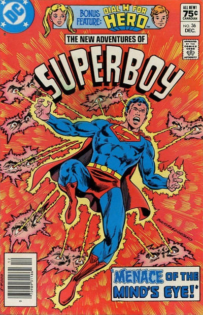 Cover for The New Adventures of Superboy (DC, 1980 series) #36 [Canadian]