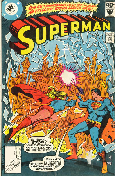 Cover for Superman (DC, 1939 series) #338 [Whitman]