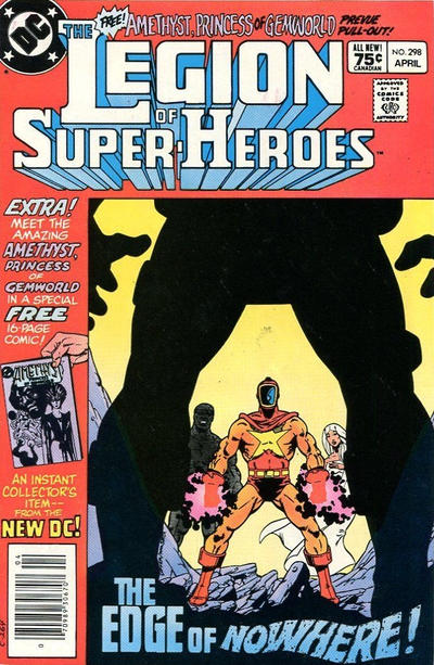 Cover for The Legion of Super-Heroes (DC, 1980 series) #298 [Canadian]