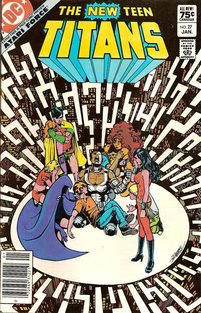 Cover for The New Teen Titans (DC, 1980 series) #27 [Canadian]