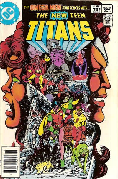 Cover for The New Teen Titans (DC, 1980 series) #24 [Canadian]