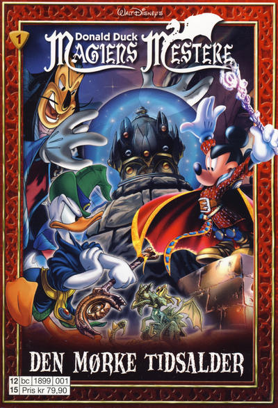 Cover for Donald Duck Magiens Mestere (Hjemmet / Egmont, 2012 series) #1 - Den mørke tidsalder