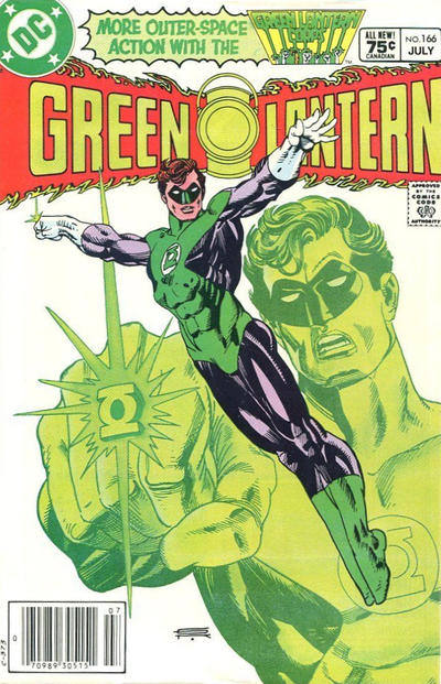 Cover for Green Lantern (DC, 1960 series) #166 [Canadian]