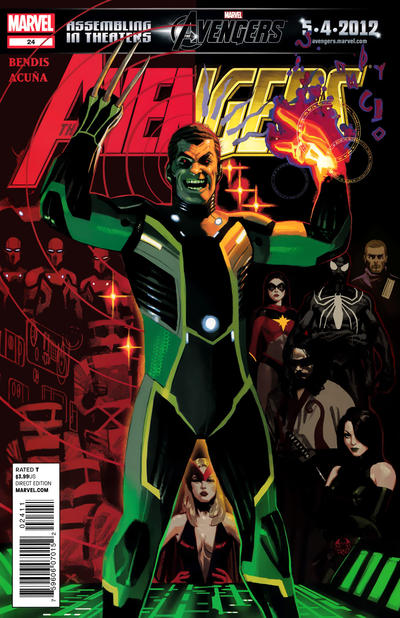 Cover for Avengers (Marvel, 2010 series) #24