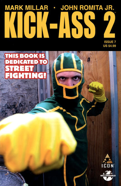 Cover for Kick-Ass 2 (Marvel, 2010 series) #7 [Photo Variant Cover]
