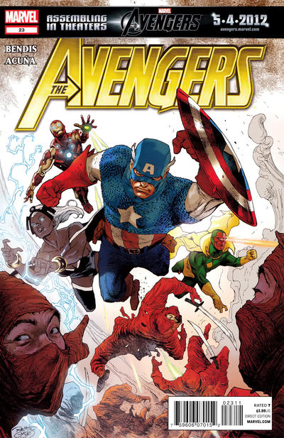 Cover for Avengers (Marvel, 2010 series) #23