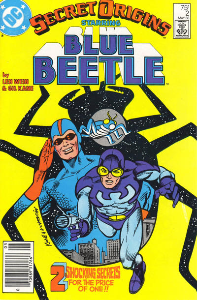 Cover for Secret Origins (DC, 1986 series) #2 [Newsstand]