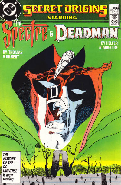 Cover for Secret Origins (DC, 1986 series) #15 [Direct]