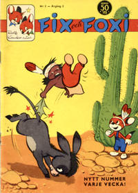 Cover Thumbnail for Fix och Foxi (Förlagshuset Norden, 1958 series) #2/1959