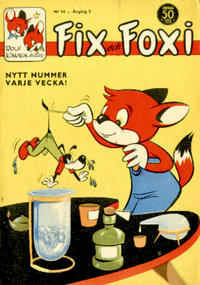Cover Thumbnail for Fix och Foxi (Förlagshuset Norden, 1958 series) #14/1959