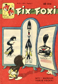 Cover Thumbnail for Fix och Foxi (Förlagshuset Norden, 1958 series) #33/1959