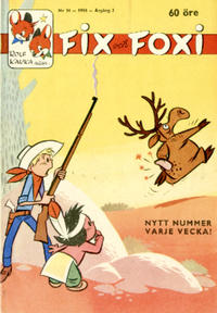 Cover Thumbnail for Fix och Foxi (Förlagshuset Norden, 1958 series) #34/1959