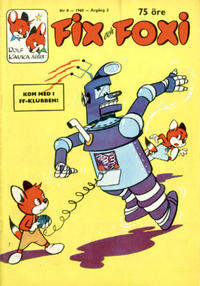 Cover Thumbnail for Fix och Foxi (Förlagshuset Norden, 1958 series) #8/1960