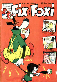Cover Thumbnail for Fix och Foxi (Förlagshuset Norden, 1958 series) #39/1960