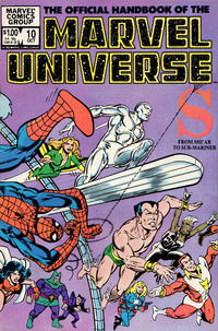 Cover Thumbnail for The Official Handbook of the Marvel Universe (Marvel, 1983 series) #10 [Direct]