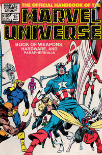 Cover Thumbnail for The Official Handbook of the Marvel Universe (Marvel, 1983 series) #15 [Direct]