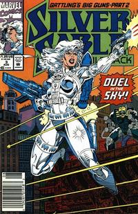 Cover for Silver Sable and the Wild Pack (Marvel, 1992 series) #3 [Newsstand]