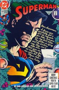 Cover Thumbnail for Superman (DC, 1987 series) #64 [Direct]