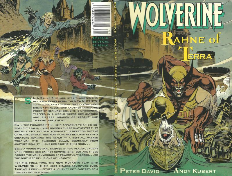 Cover for Wolverine: Rahne of Terra (Marvel, 1991 series) 