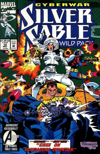 Cover for Silver Sable and the Wild Pack (Marvel, 1992 series) #12