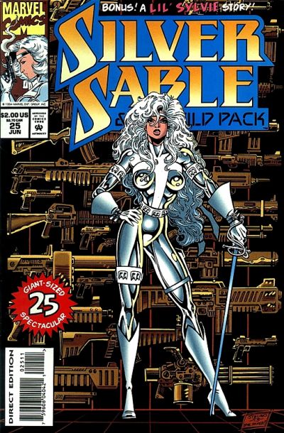 Cover for Silver Sable and the Wild Pack (Marvel, 1992 series) #25