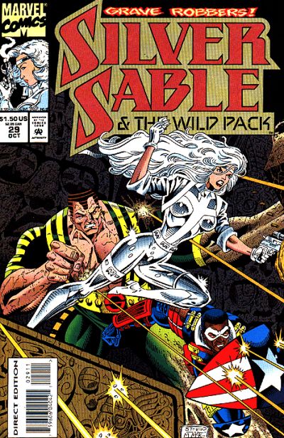Cover for Silver Sable and the Wild Pack (Marvel, 1992 series) #29