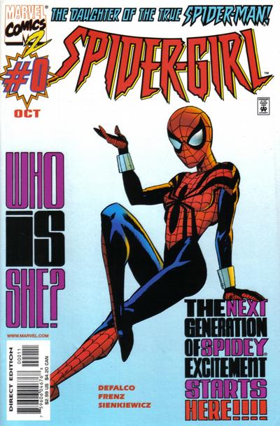Cover for Spider-Girl (Marvel, 1998 series) #0