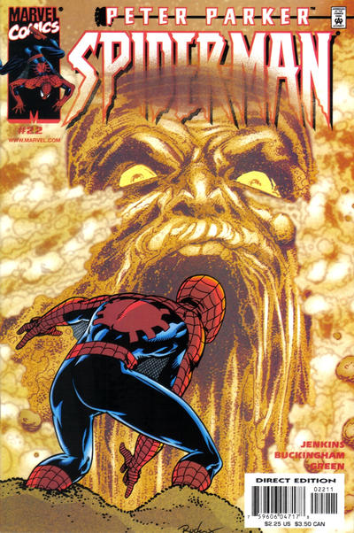 Cover for Peter Parker: Spider-Man (Marvel, 1999 series) #22 [Direct Edition]
