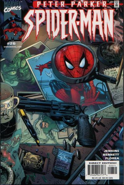 Cover for Peter Parker: Spider-Man (Marvel, 1999 series) #26 [Direct Edition]