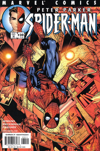 Cover for Peter Parker: Spider-Man (Marvel, 1999 series) #30 (128) [Direct Edition]
