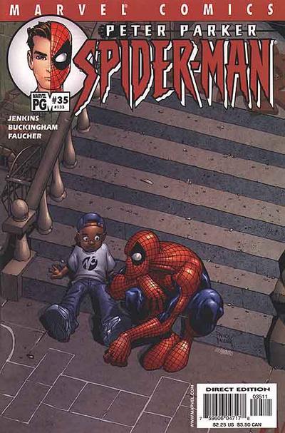 Cover for Peter Parker: Spider-Man (Marvel, 1999 series) #35 (133) [Direct Edition]
