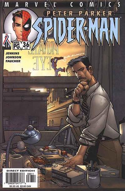 Cover for Peter Parker: Spider-Man (Marvel, 1999 series) #36 (134) [Direct Edition]