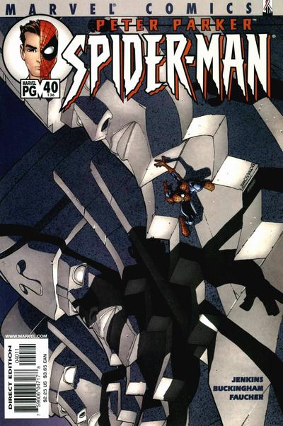 Cover for Peter Parker: Spider-Man (Marvel, 1999 series) #40 (138) [Direct Edition]