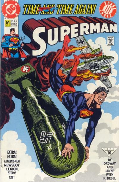 Cover for Superman (DC, 1987 series) #54 [Direct]