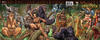 Cover Thumbnail for Grimm Fairy Tales Presents The Jungle Book (2012 series) #1 [Gatefold Cover E by Ale Garza & Nei Ruffino]