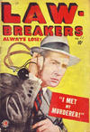 Cover for Lawbreakers Always Lose (Bell Features, 1948 series) #11