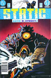 Cover for Static (DC, 1993 series) #12 [Newsstand]