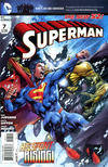 Cover for Superman (DC, 2011 series) #7 [Direct Sales]