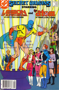 Cover for Secret Origins (DC, 1986 series) #25 [Newsstand]