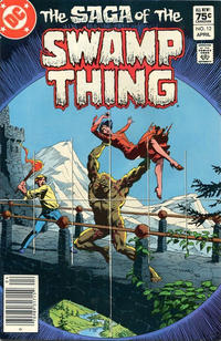 Cover for The Saga of Swamp Thing (DC, 1982 series) #12 [Canadian]