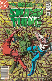 Cover for The Saga of Swamp Thing (DC, 1982 series) #10 [Canadian]
