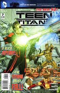 Cover Thumbnail for Teen Titans (DC, 2011 series) #7 [Direct Sales]