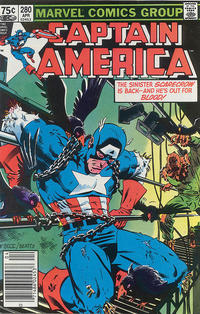 Cover for Captain America (Marvel, 1968 series) #280 [Canadian]