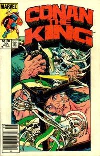 Cover Thumbnail for Conan the King (Marvel, 1984 series) #30 [Canadian]